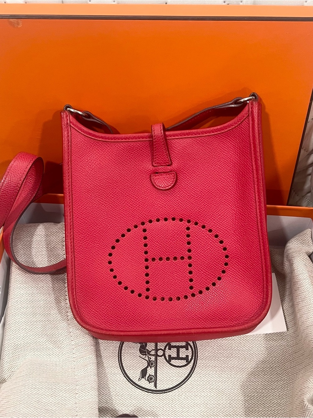 Hermes mini Evelyne Crossbody Bag